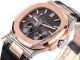 Replica GR Factory Patek Philippe Nautilus Grey Dial Rose Gold Bezel (2)_th.jpg